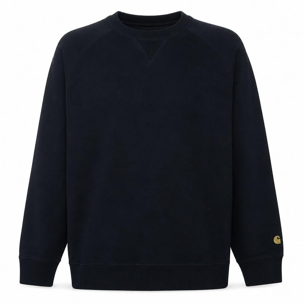 Carhartt Men's Black Pullover Crew Neck Sweatshirt L