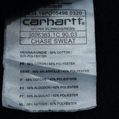 Carhartt Men's Black Pullover Crew Neck Sweatshirt L