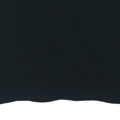 Barbour International Womens Black Size 8 Cotton Logo Sweatshirt