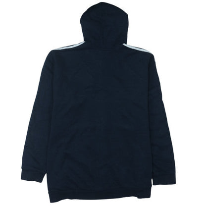 Adidas Men’s Black 3XL Full Zip Hoodie Fleece Sportswear