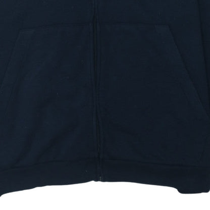 Adidas Men’s Black 3XL Full Zip Hoodie Fleece Sportswear