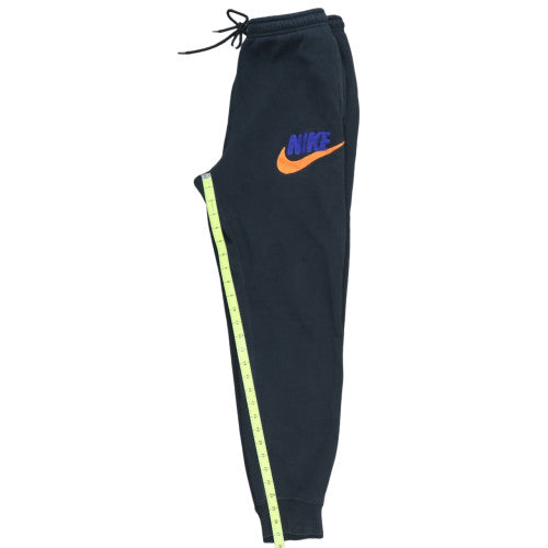 Nike Men's Black Jogger Sweatpants S - Elastic Waist Fleece Trousers