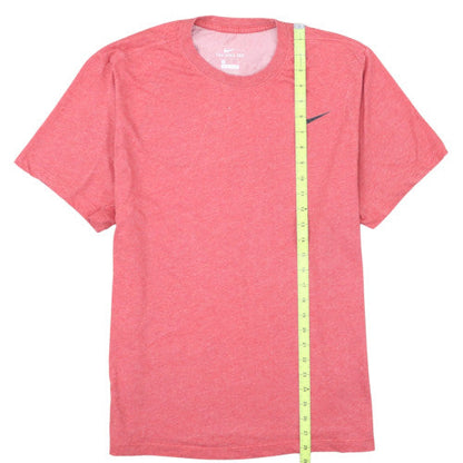 Nike Men's Red Dri-Fit Crew Neck T-Shirt XL Sports Tee