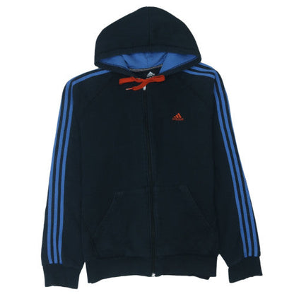 Adidas Men’s Black Full Zip Hoodie L Sports Fleece