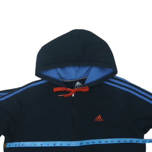 Adidas Men’s Black Full Zip Hoodie L Sports Fleece