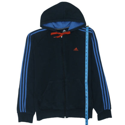 Adidas Men’s Black Full Zip Hoodie L Sports Fleece