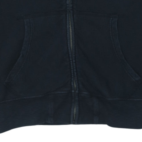 Polo Ralph Lauren Womens Navy Full Zip Hoodie Medium Cotton