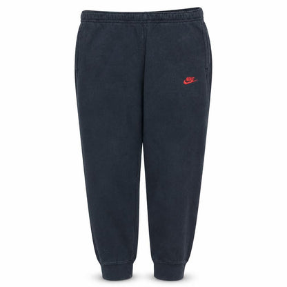 Nike Men Black Fleece Jogger Sweatpants M Regular Fit