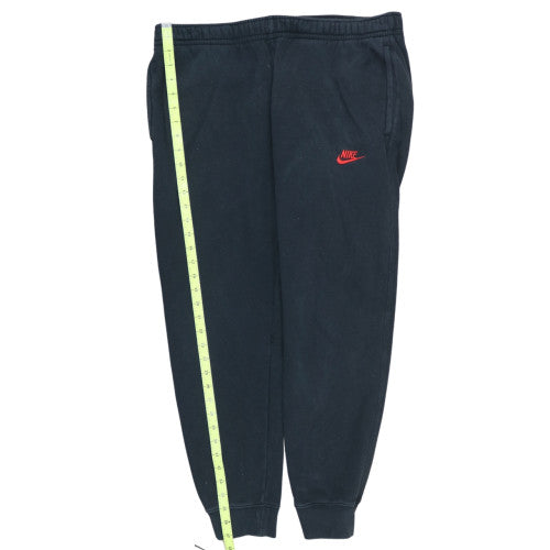 Nike Men Black Fleece Jogger Sweatpants M Regular Fit