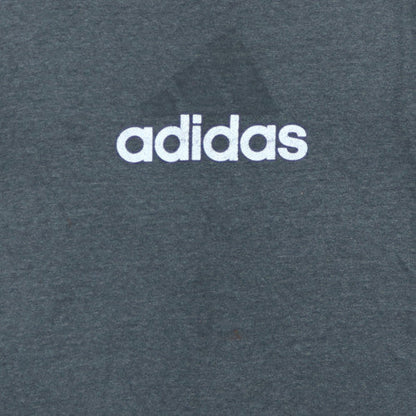 Adidas Men's Dark Grey Crew Neck Short Sleeve T-Shirt XL