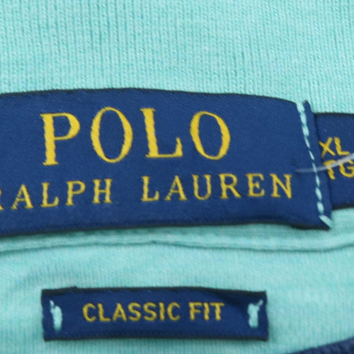 Ralph Lauren Men's Blue Classic Fit Polo Shirt XL
