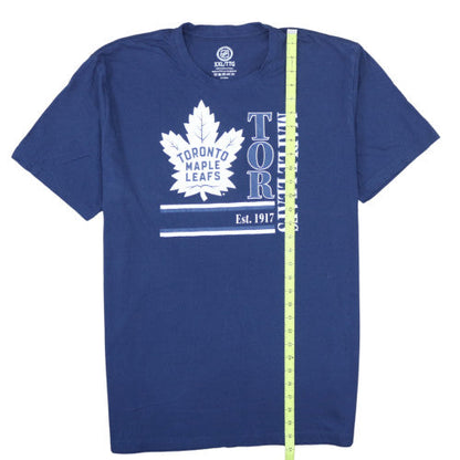 NHL Men’s Blue Toronto Maple Leafs 2XL Cotton Graphic T-Shirt