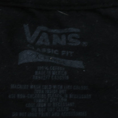 Vans Men's Black L Classic Fit Skull Graphic T-Shirt