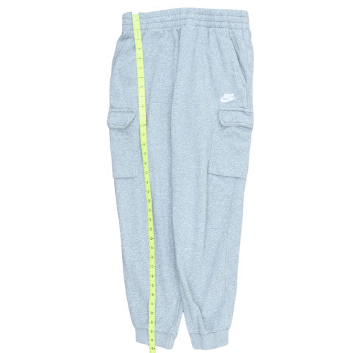 Nike Boys Grey Cargo Joggers XL 158-170cm Fleece Sweatpants