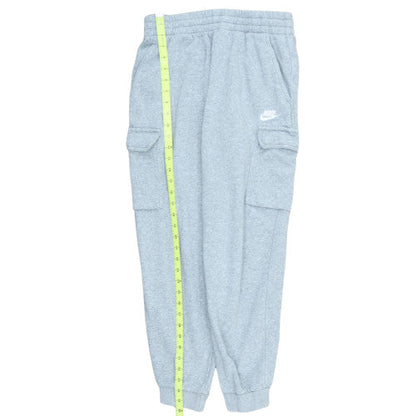 Nike Boys Grey Cargo Joggers XL 158-170cm Fleece Sweatpants