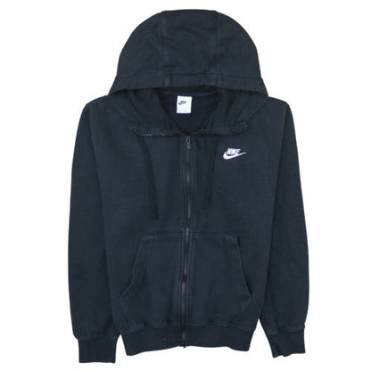 Nike Womens Black XS Full Zip Hoodie Sweatshirt
