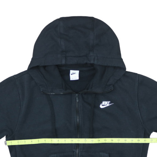 Nike Womens Black XS Full Zip Hoodie Sweatshirt