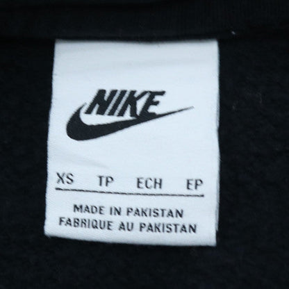 Nike Womens Black XS Full Zip Hoodie Sweatshirt