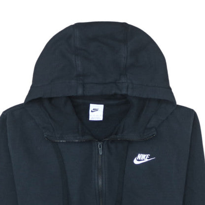 Nike Womens Black XS Full Zip Hoodie Sweatshirt
