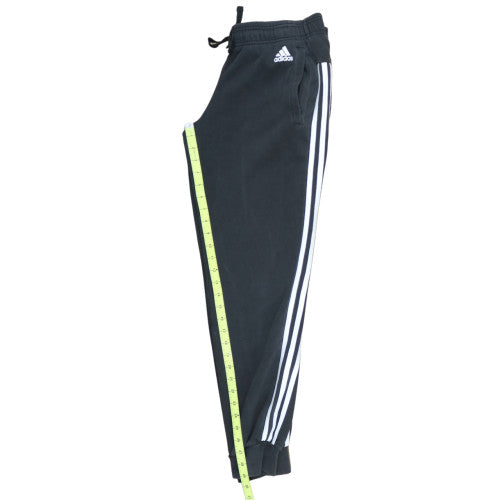 Adidas Womens Black Jogger Sweatpants M Fleece Sports Casual