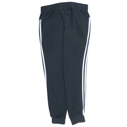Adidas Womens Black Jogger Sweatpants M Fleece Sports Casual