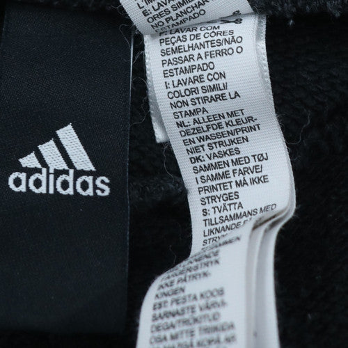 Adidas Womens Black Jogger Sweatpants M Fleece Sports Casual