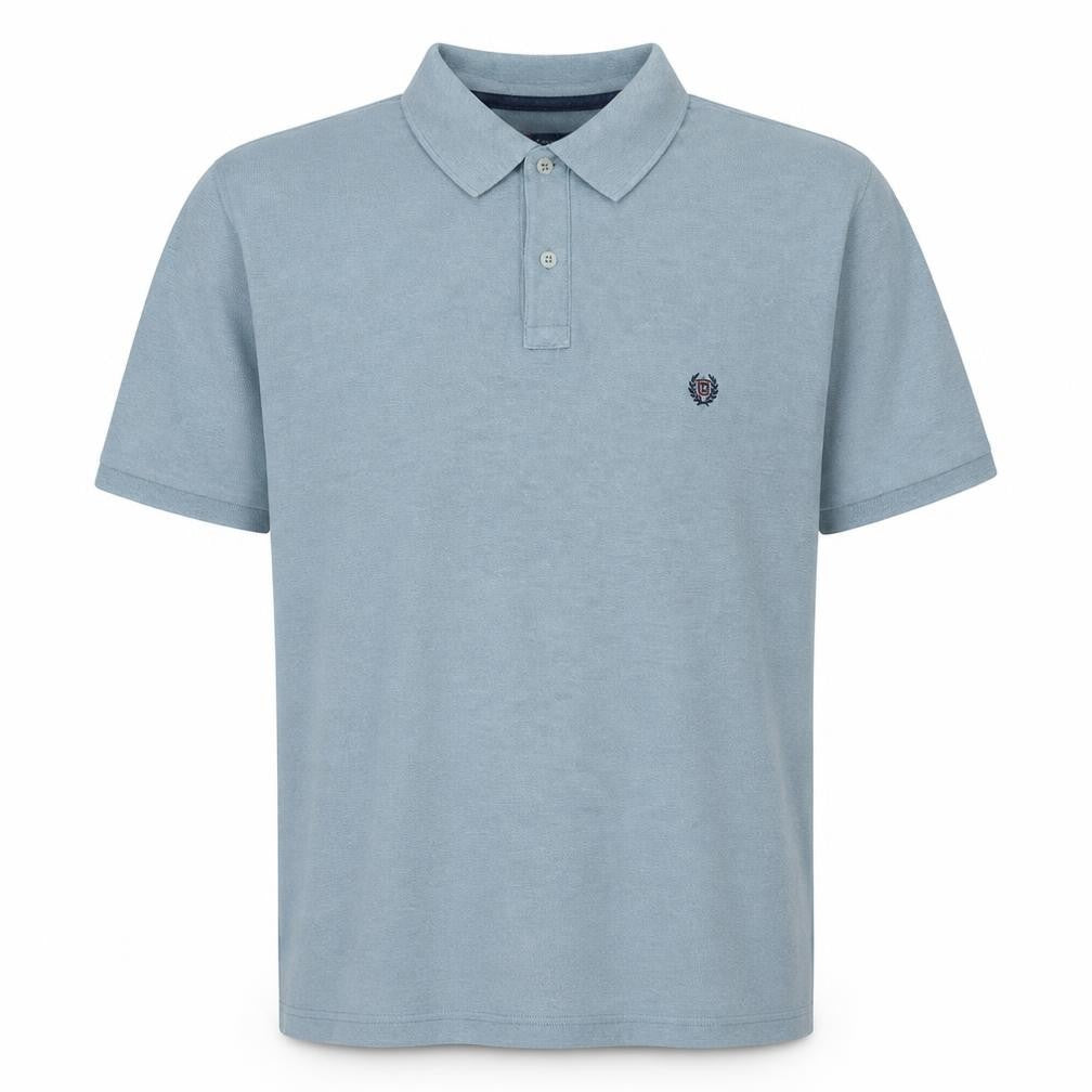 Chaps Men’s Blue Cotton Polo Shirt XL Classic Fit