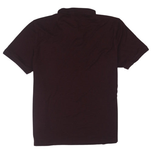 Calvin Klein Men's Brown XL Cotton Short Sleeve Polo Shirt