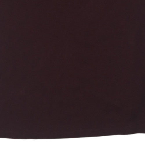 Calvin Klein Men's Brown XL Cotton Short Sleeve Polo Shirt