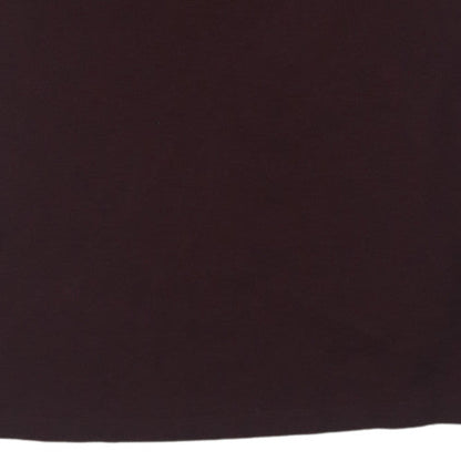Calvin Klein Men's Brown XL Cotton Short Sleeve Polo Shirt