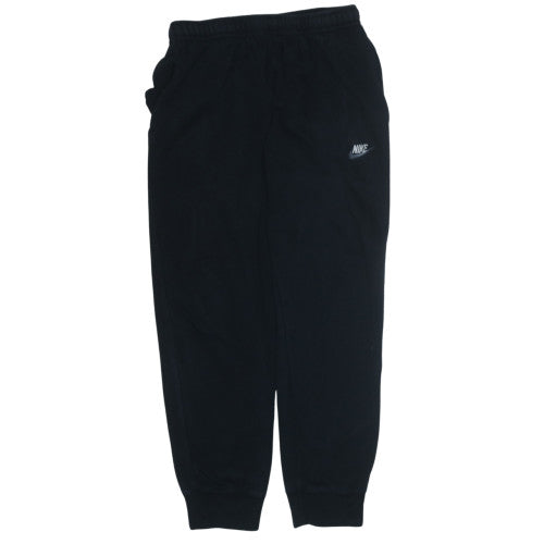 Nike Men's Black Jogger Trousers Size L Regular Fit Fleece