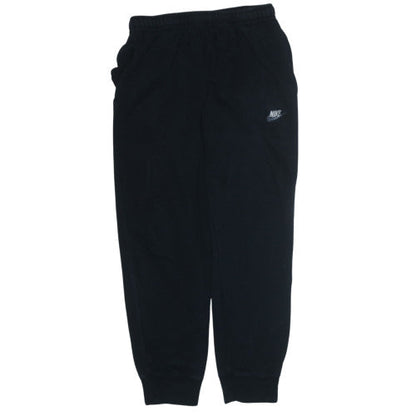 Nike Men's Black Jogger Trousers Size L Regular Fit Fleece