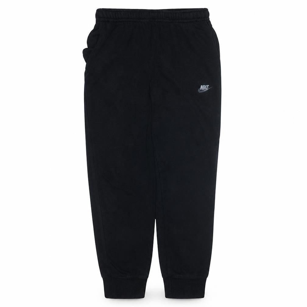 Nike Men's Black Jogger Trousers Size L Regular Fit Fleece