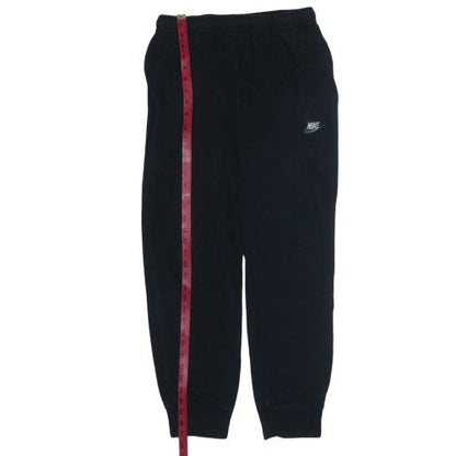 Nike Men's Black Jogger Trousers Size L Regular Fit Fleece