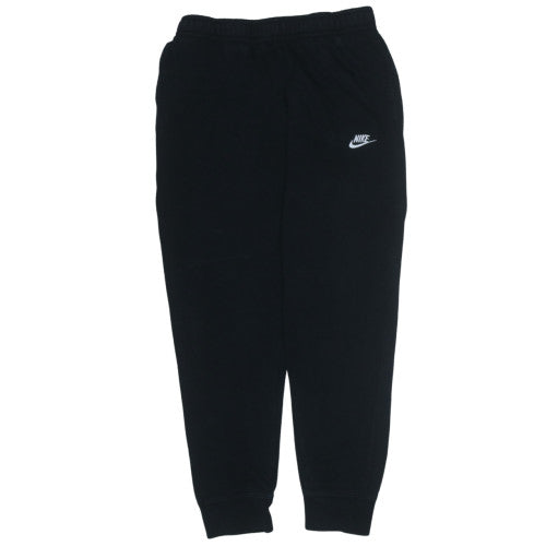 Nike Men's Black Fleece Sweatpants M Regular Fit Logo Joggers