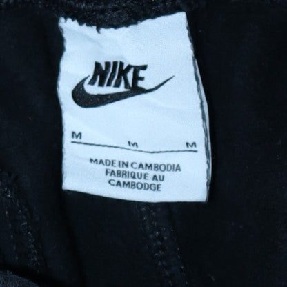 Nike Men's Black Fleece Sweatpants M Regular Fit Logo Joggers