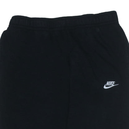 Nike Men's Black Fleece Sweatpants M Regular Fit Logo Joggers