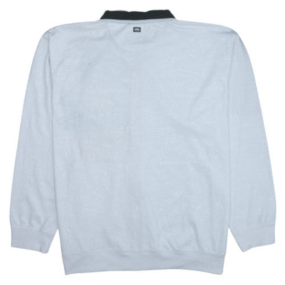 Ecko Unltd Men’s White 3XL Track Jacket Cotton Blend Zip Up