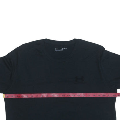 Under Armour Men's Black XL Loose Fit Crew Neck T-Shirt