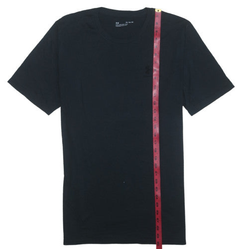 Under Armour Men's Black XL Loose Fit Crew Neck T-Shirt