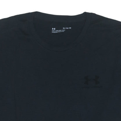 Under Armour Men's Black XL Loose Fit Crew Neck T-Shirt