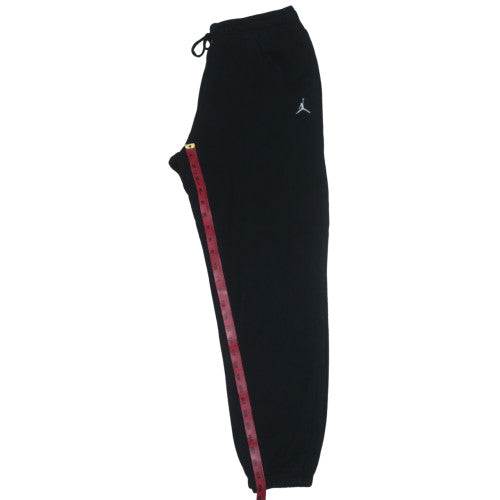 Jordan Men's Black L Fleece Sweatpants Joggers Tapered Fit