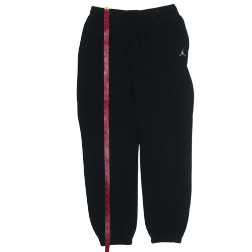 Jordan Men's Black L Fleece Sweatpants Joggers Tapered Fit