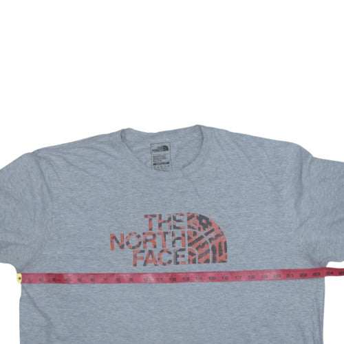 The North Face Men's Grey XL Classic Fit Cotton Blend T-Shirt