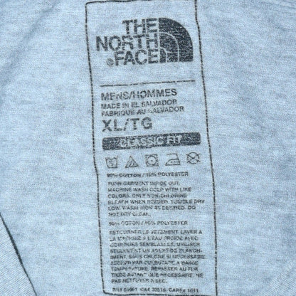 The North Face Men's Grey XL Classic Fit Cotton Blend T-Shirt