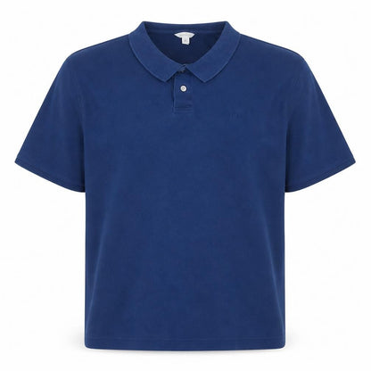 Calvin Klein Men's Blue 2XL Regular Fit Cotton Polo Shirt