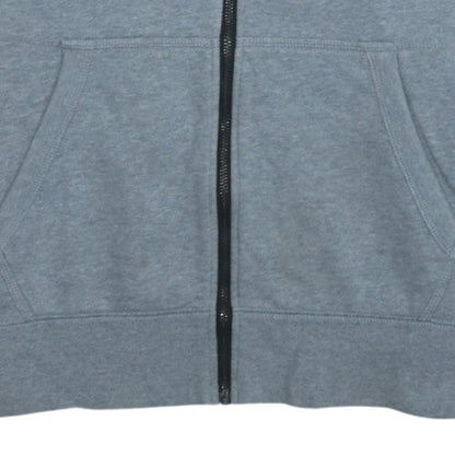 Nike Men's Grey Full Zip Hoodie M Regular Fit Sportswear