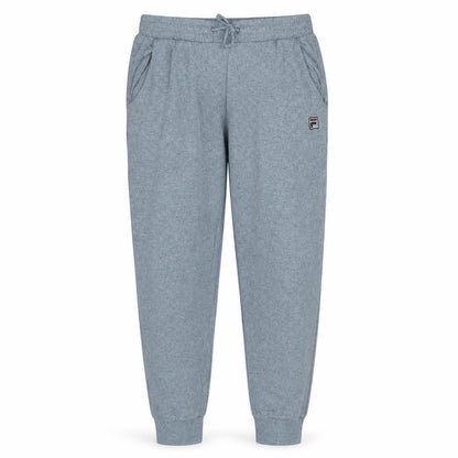 Fila Men's Grey Jogger Trousers M Regular Fit Cotton Blend