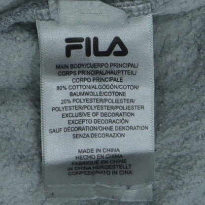 Fila Men's Grey Jogger Trousers M Regular Fit Cotton Blend