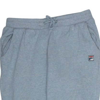 Fila Men's Grey Jogger Trousers M Regular Fit Cotton Blend